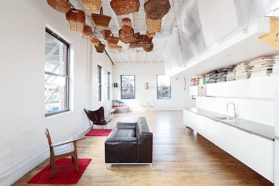 Gowanus Loft, interior view 1.